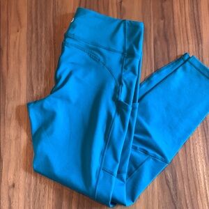 Teal/Turquoise Athletic Leggings Joe Fresh